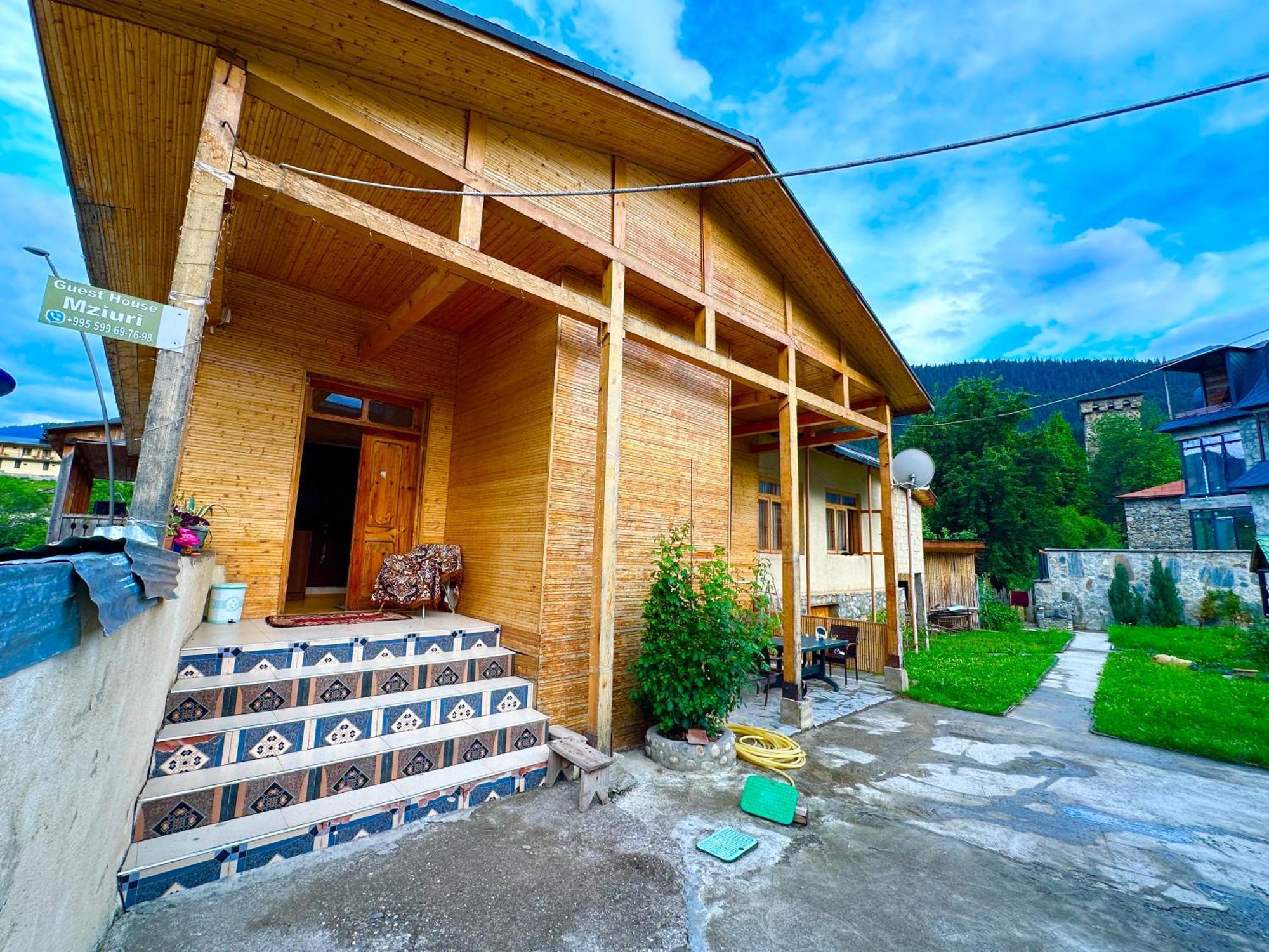 Mziuri Guest House Mestia Zewnętrze zdjęcie