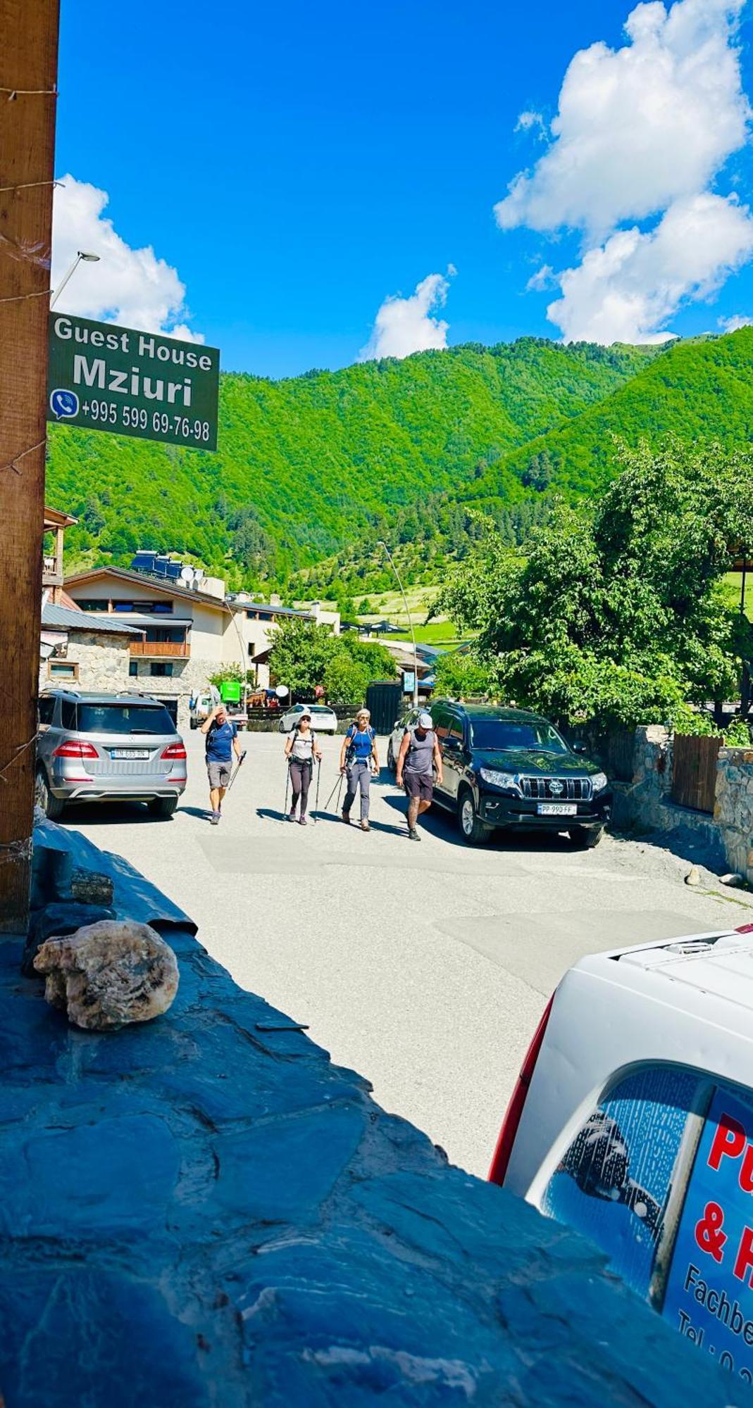 Mziuri Guest House Mestia Zewnętrze zdjęcie